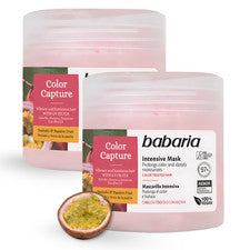 Máscara de captura de color Babaria 13,5 fl oz - Cuidado suave para el cabello teñido (paquete de 2)