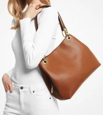 Michael Michael Kors Mujer Bolso de Mano Kensington Grande Cuero Bolso 12" An x 10" Al x 5" D