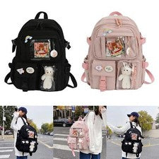 Mujer Mochilas Bolsa de Viaje Multi Bolsos Mochila Antirrobo
