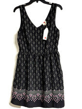 Vestido para mujer One Clothing grande sin mangas blanco y negro diseño suroeste