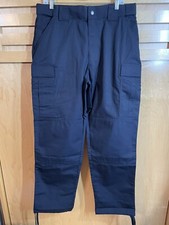 Pantalones 5.11 Tactical Ripstop TDU Regular Calce Relajado Talla L Bolsillos con Cremallera Broches de presión Nuevos c