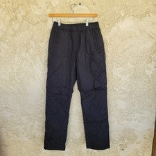 NUEVO - Moda Nova Hombres - Pantalones de Trabajo Acolchados Negros - Talla S