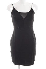Vestido de tirantes H&M Business elegante negro talla 38 poliamida vestido de verano