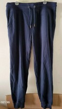 Pantalones Jogger Alternativos Campus Para Hombre XL Azul Estilo Pull On Cordón 03856MX