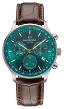 Continental Cronógrafo De Aviación (43 Mm), Esfera Verde/Correa 22001-GC156950