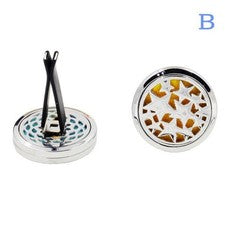 20 Pcs Perfumes Refill Pads Essential Oil Pendant Diffuser Necklace