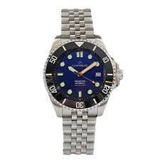 Lorenz 1000 Metri 21064BB Orologio automatico da uomo in acciaio inossidabile