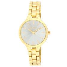 Reloj BCBG Mujer Redondo 32mm Eslabón Abierto (Dorado)