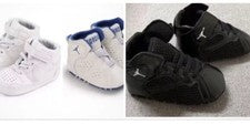 Paquete de 3 piezas de zapatos de suela suave para bebé talla 1 edades 0-6 meses. Bebé, niño pequeño