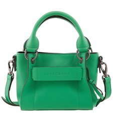 Bolso de Mano Longchamp 3D XS Verde - Cuero 10254HCV129