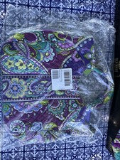 Bolso de Mano Vera Bradley Dos Vías Diseño Brezo Asas o Correas Nuevo con Etiquetas