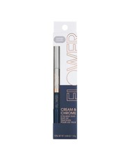 Delineador de ojos Flower Beauty crema y cromo dúo, zafiro y plata