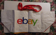 Bolso de Vinilo Estilo eBay IKEA con Logo X-Large 36" Plegable Nuevo