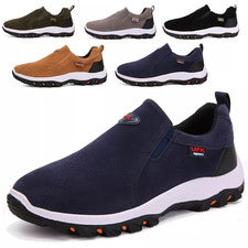 Zapatos deportivos sin cordones para hombre Mocasines al aire libre Informales Tenis para caminar Senderismo Entrenadore