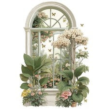 Pegatina de pared 3D decoración de plantas verdes arte de pared estético decoración del hogar pegatina
