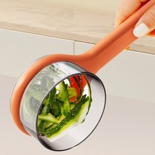 Pelador de frutas y verduras mango ergonómico preparación de cocina extraíble com