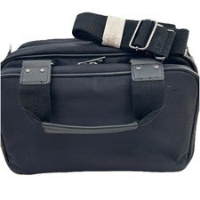 Bolso Mensajero Leif Los Angeles Negro Multi Compartimento Techwear Minimalista