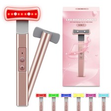 Terapia de luz roja para rostro 6 en 1 equipo de terapia de luz LED para ojos para SkinFac...