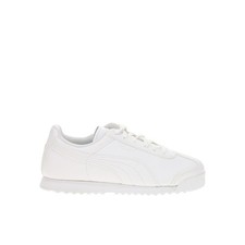 Zapatillas informales blancas con cordones PUMA Roma básicas para jóvenes niños 361594-14
