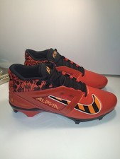 Nuevos botines de fútbol Nike Alpha Menace 4 Pro Picante rojos para hombre talla 12 (FQ3984-600)