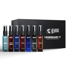 Beardo Legendary 7 Surtido Perfume Set de Regalo para Hombre 7×8ml Larga Duración