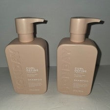 Champú MONDAY HAIRCARE Curl Define 12 oz, con péptidos rizos nutritivos paquete de 2