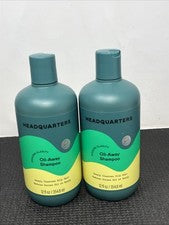 Champú Headquarters Oil Away 12 oz cuidado del cabello lote de 2