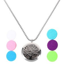 Diffuser Necklace for Women Aromatherapy Essential Oil Perfume Pendant