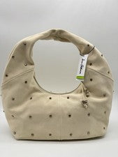 SAM EDELMAN Faren Estrás Gamuza Mediano Mujer Hobo Bolso de Hombro en Marfil