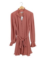 Vestido de cóctel mujer Forever New elegante rosa talla 42 nuevo con etiqueta