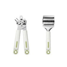 Juego de abrelatas y cepilladoras de cocina de acero inoxidable para un corte eficiente