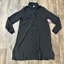 Vestido túnica negra Live 4 Truth Maternity Fashion para mujer talla S