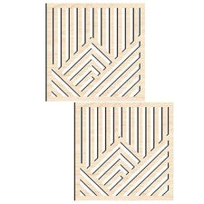 2 Piezas Decoración de Pared para Hogar Panel Accesorios Decoración de Salón para