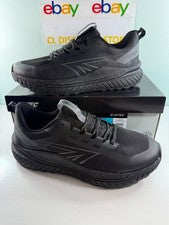 NUEVO HI-TEC Para hombres Trail Transpirable Malla Forro Zapatos - Negros - ENVÍO GRATUITO