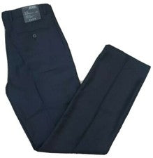 Pantalones de vestir ELITE ~ para hombre talla 36/34~ azul marino calce ajustado nuevos con etiquetas $98,00
