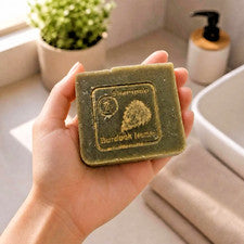 Champú sólido natural ecológico ortiga bardana orgánica 100 g cuidado del cabello a base de hierbas