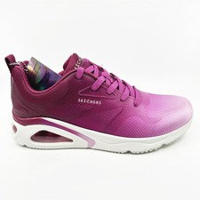 Zapatillas deportivas Skechers Tres Air Uno rosa brillante multi para mujer