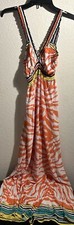 Vestido de verano para mujer Ace Fashion multicolor nuevo con etiquetas grande largo