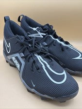 Nuevos botines de fútbol Nike talla 13 Alpha Menace 3 tiburón negro blanco CV0584-010