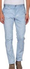 Pantalón Yoon Azul Pálido Para Hombre Informal Italia Talla US 42 EU 58