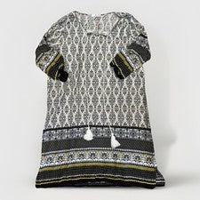 NUEVO Vestido para mujer estilo boho campesino pulóver talla pequeña longitud media Hotouch nuevo con etiquetas