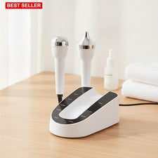 Máquina de belleza para el cuidado de la piel de ultrasonido masajeador facial de ojos de alta frecuencia levantamiento
