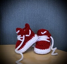 Crochet Recién Nacido Bebé Primeros Zapatos Botines Botas Zapatillas Entrenadores