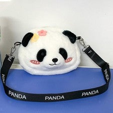Bandolera mujer Panda bandolera cremallera moda panda