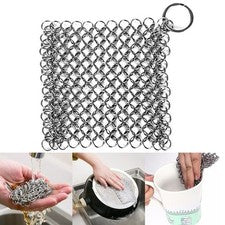 Fregadora de acero inoxidable fácil de manejar para utensilios adecuada para todas las cocinas