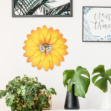 Arte de pared con flores decoración de sala de estar decoraciones colgantes artificiales para
