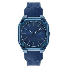 Adidas Reloj Unisex CITY TECH THIN Silicona Azul AOFH24001