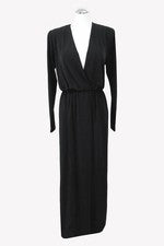 Vestido mujer Postyr talla 38 negro NUEVO maxi vestido elegante vestido largo