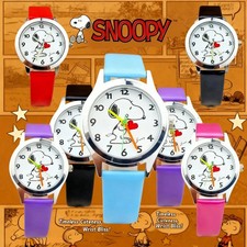 Lindo y Elegante Reloj de Pulsera Snoopy Damas/Niñas Varios Colores Disponibles