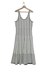 H&M Vestidos Tirantes Blanco Talla 40